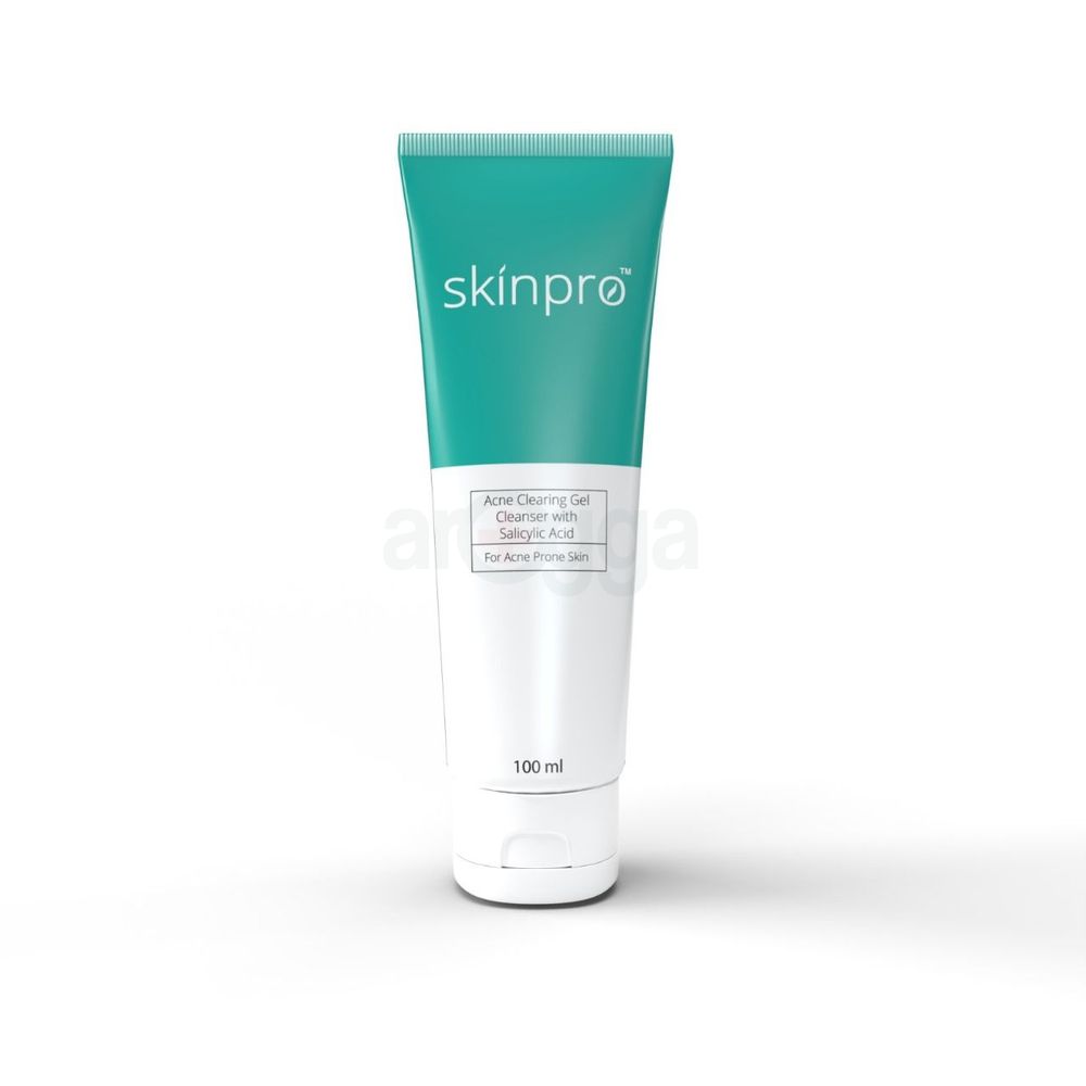 Skinpro Acne Clearing Gel Cleanser with Salicylic Acid For Acne Prone Skin 100ml  