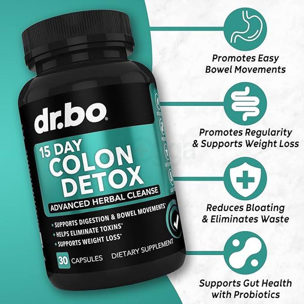 Dr.Bo Colon Detox Advanced Herbal Cleanse  