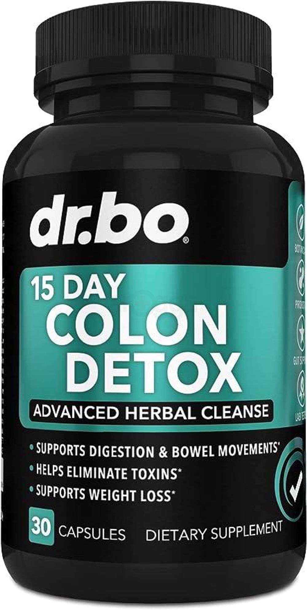 dr. bo Colon Detox Advanced Herbal Cleanse 30 Capsules  