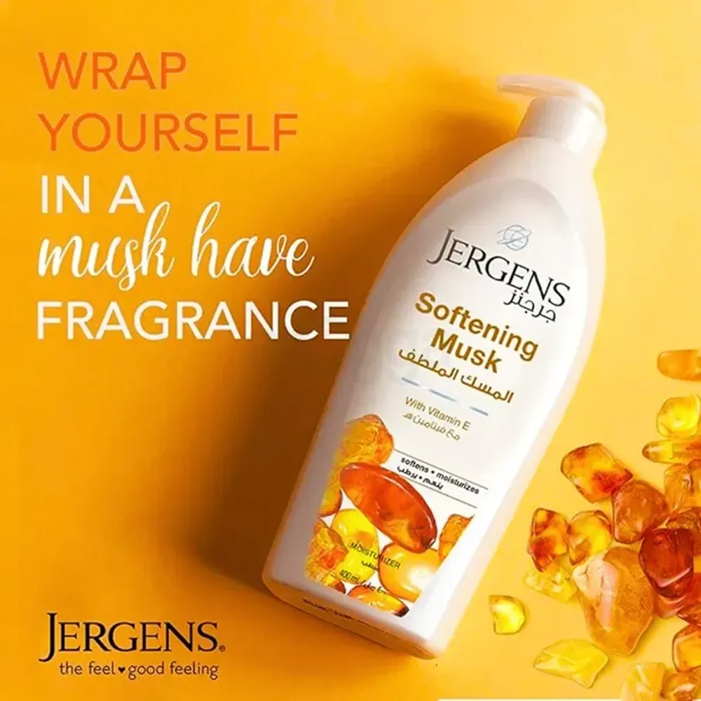 Jergens Softening Musk Moisturizer with Vitamin E  
