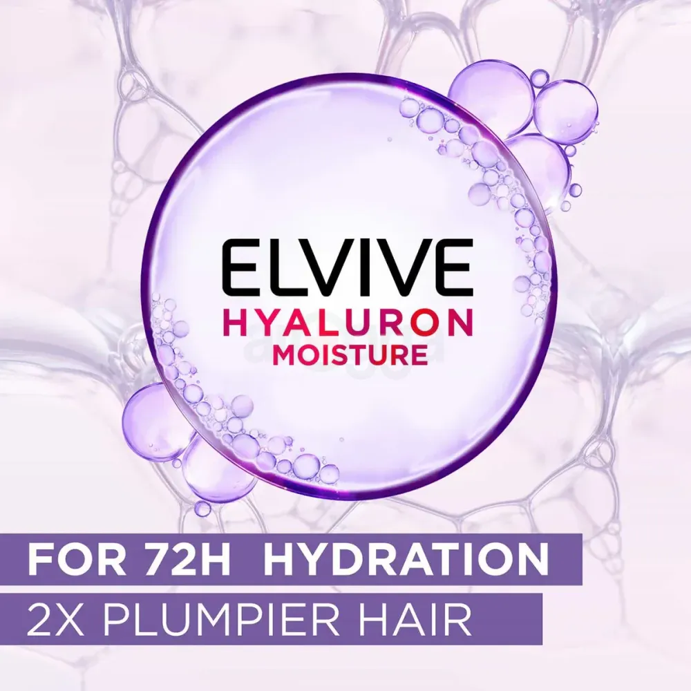 Loreal Paris Elvive Hyaluron Moisture Shampoo for Dehydrated Hair 400ml  