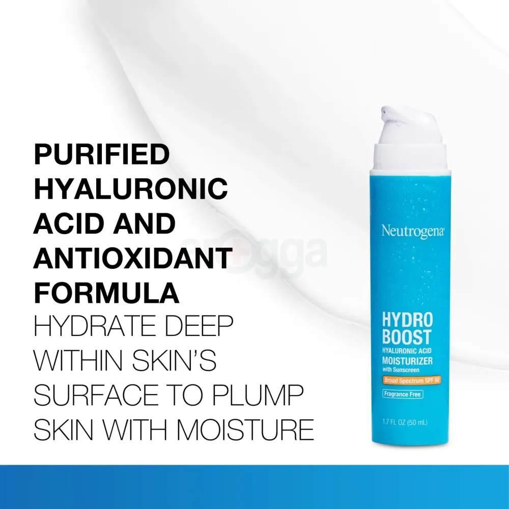 Neutrogena Hydro Boost Hyaluronic Acid Moisturizer SPF 50 with Sunscreen  