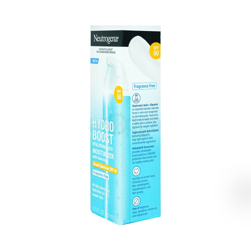 Neutrogena Hydro Boost Hyaluronic Acid Moisturizer SPF 50 with Sunscreen  