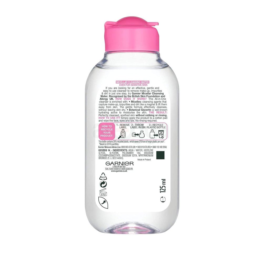 Garnier Micellar Cleansing Water All-in-1 Even for Sensitive Skin  