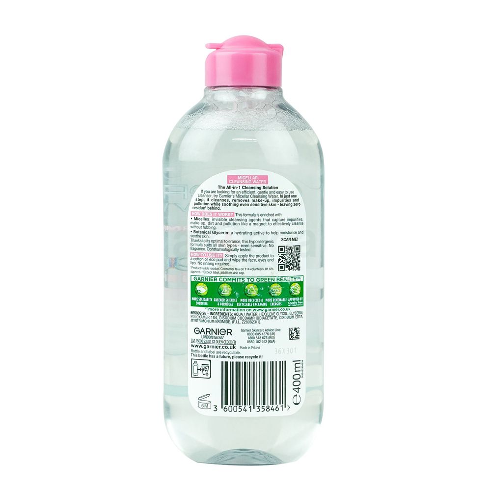 Garnier Micellar Cleansing Water All-in-1 for Sensitive Skin  