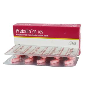 Prebalin CR 165mg Tablet