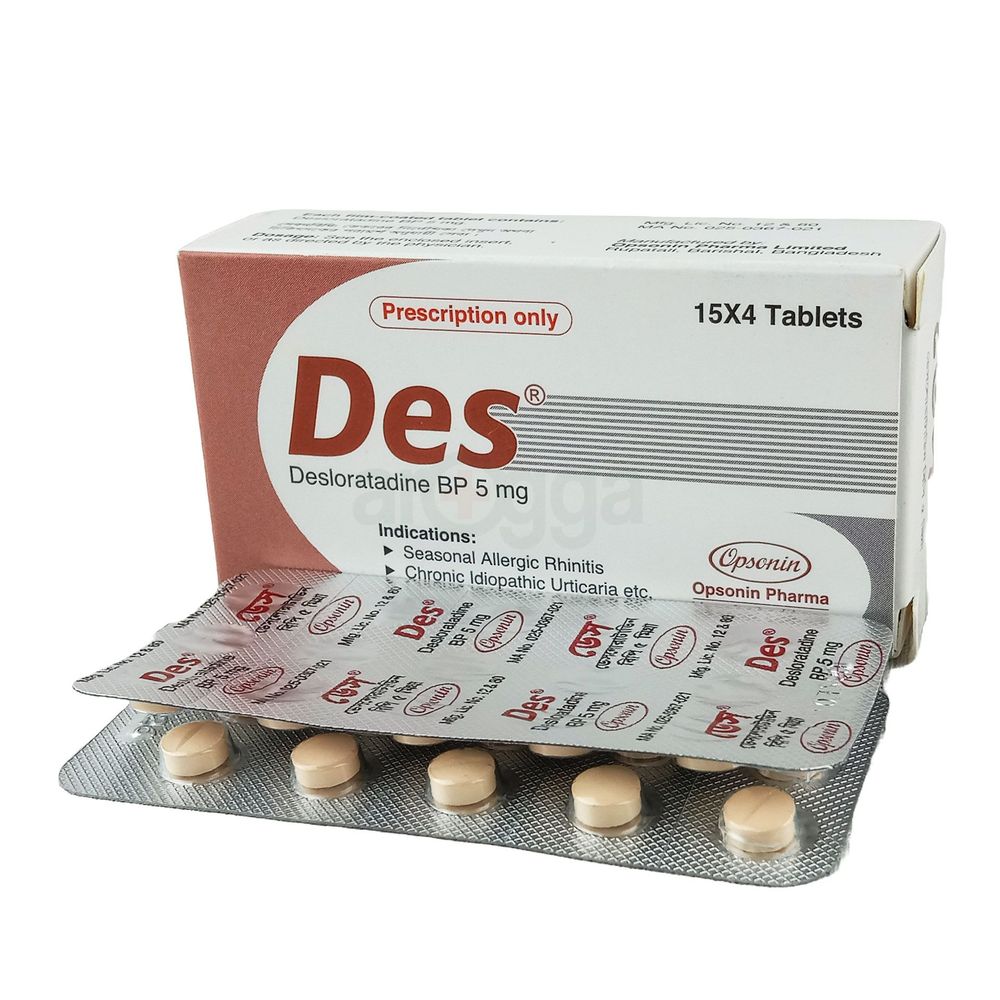 Des 5mg Tablet