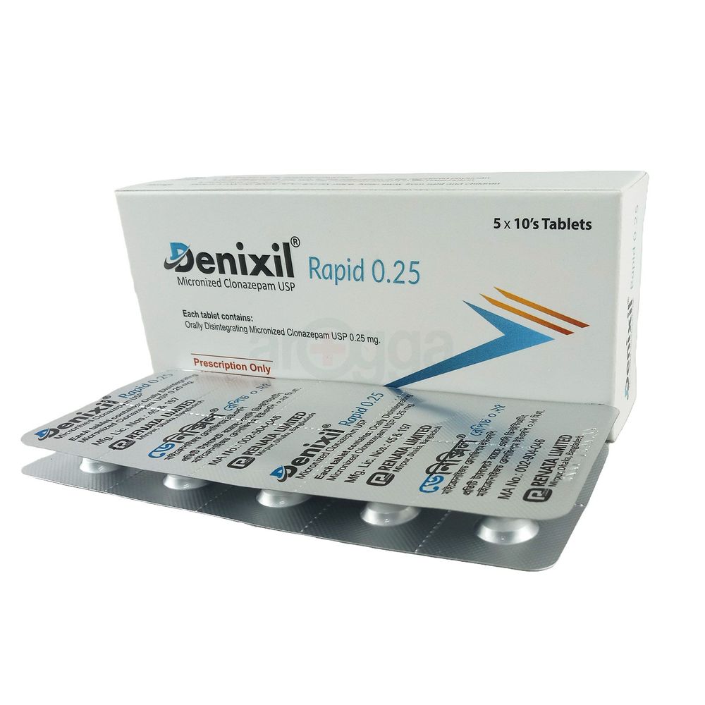 Denixil Rapid 0.25 0.25mg Tablet