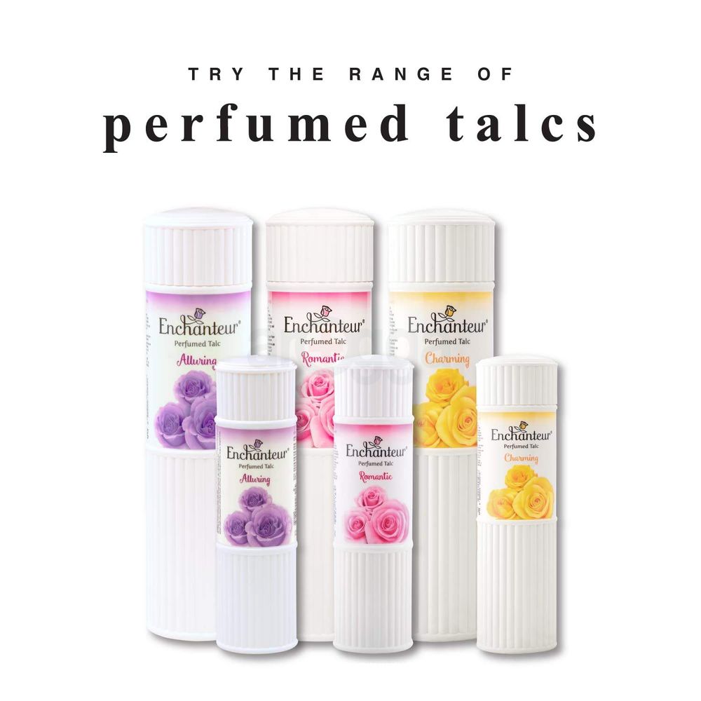 Enchanteur Perfumed Talc Powder Alluring 125gm  