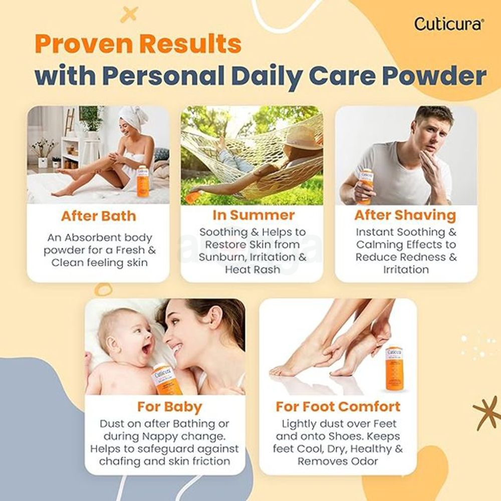 Cuticura All Purpose Talcum Powder  