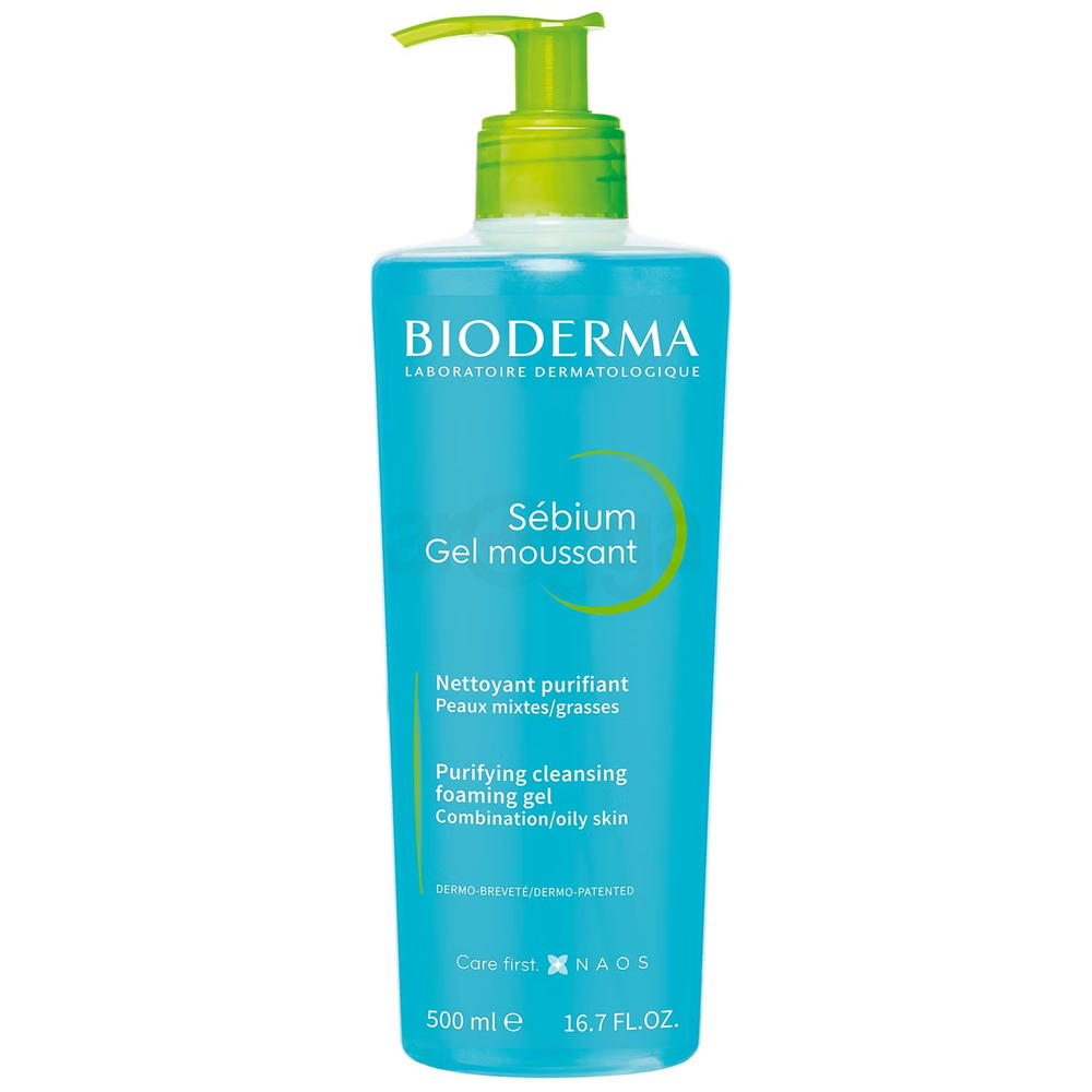 Bioderma Sébium Gel Moussant Purifying Cleansing Foaming Gel for Combination & Oily Skin  