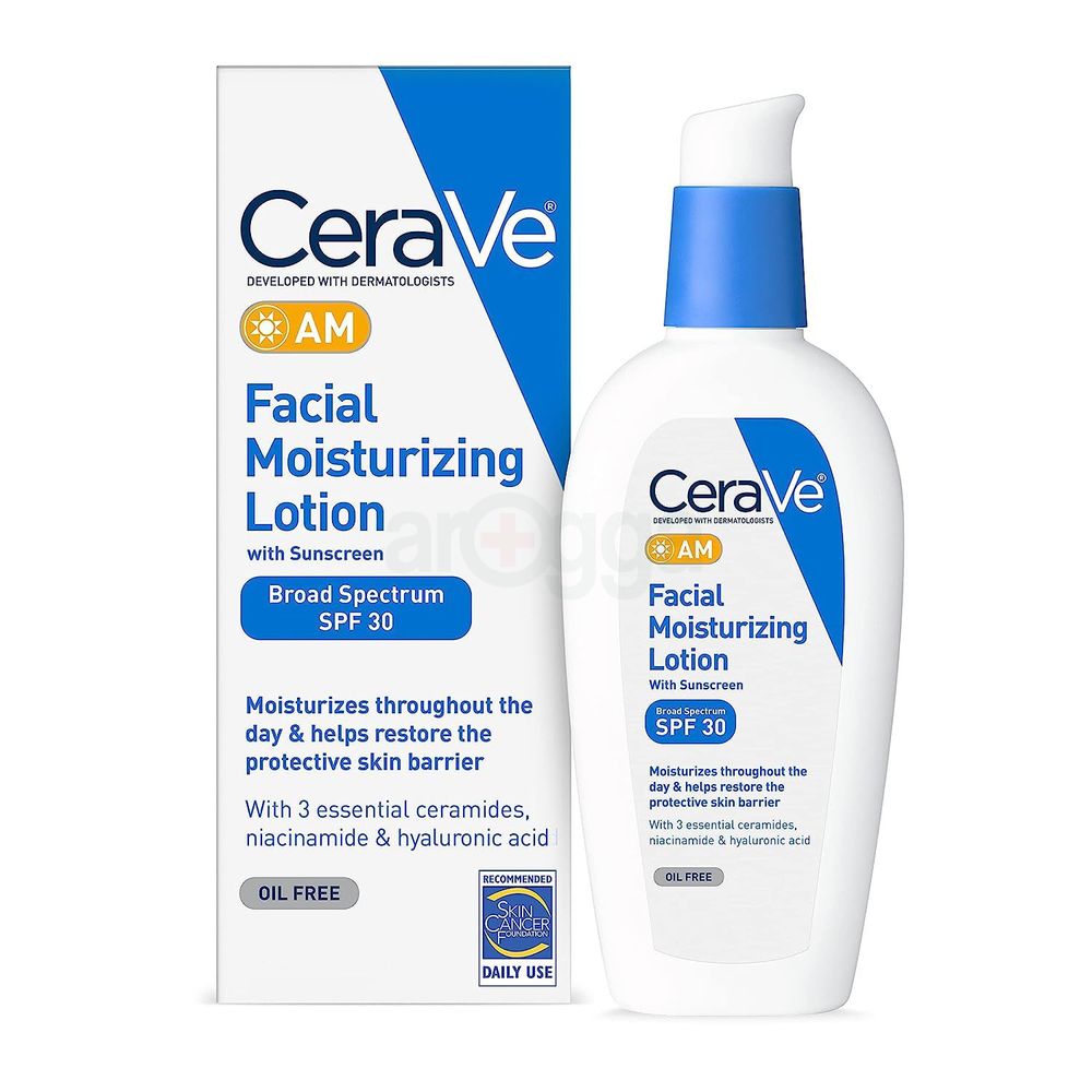 Cerave AM Facial Moisturising Lotion with Sunscreen SPF 30  
