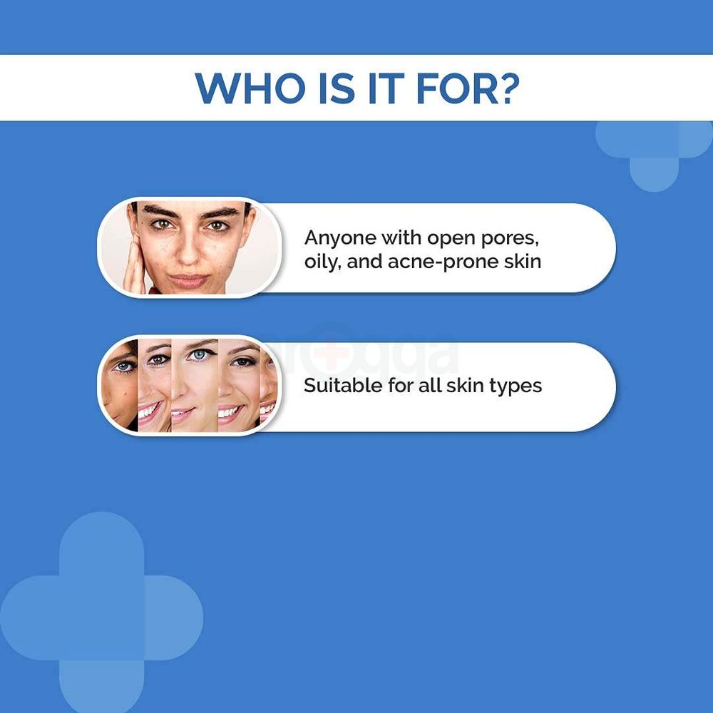 The Derma Co 1% Salicylic Acid Gel Daily Face Wash With Salicylic Acid, Witch Hazel & Willow Black for Active Acne  