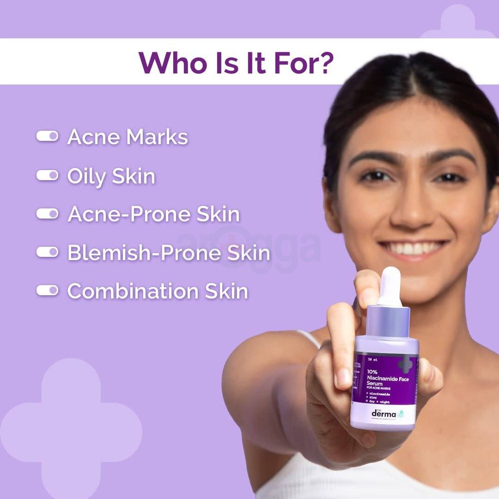 The Derma Co 10% Niacinamide Face Serum for Acne Marks  