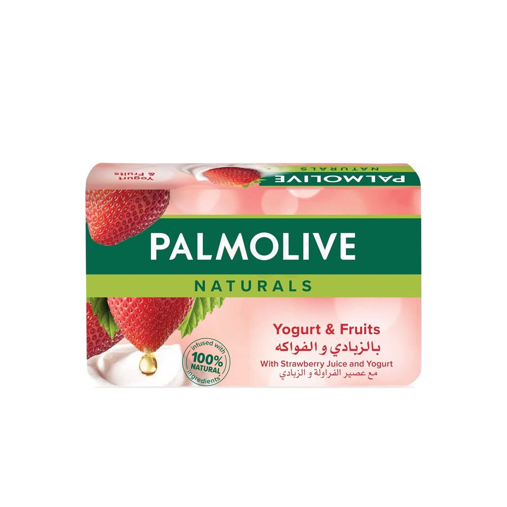 Palmolive Naturals Yogurt & Fruits Soap with Strawberry Juice & Yogurt  