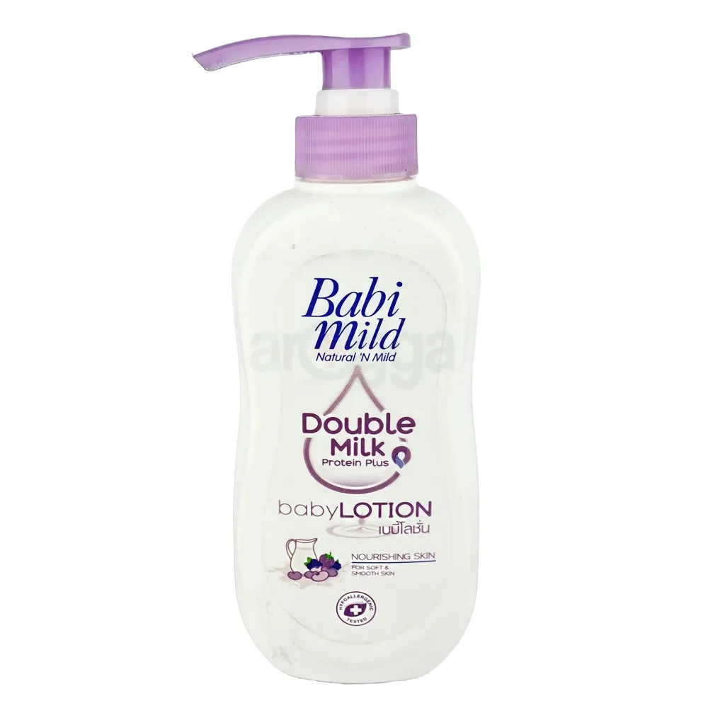 Babi Mild Double Milk Baby Lotion for Soft & Smooth Skin 400ml  