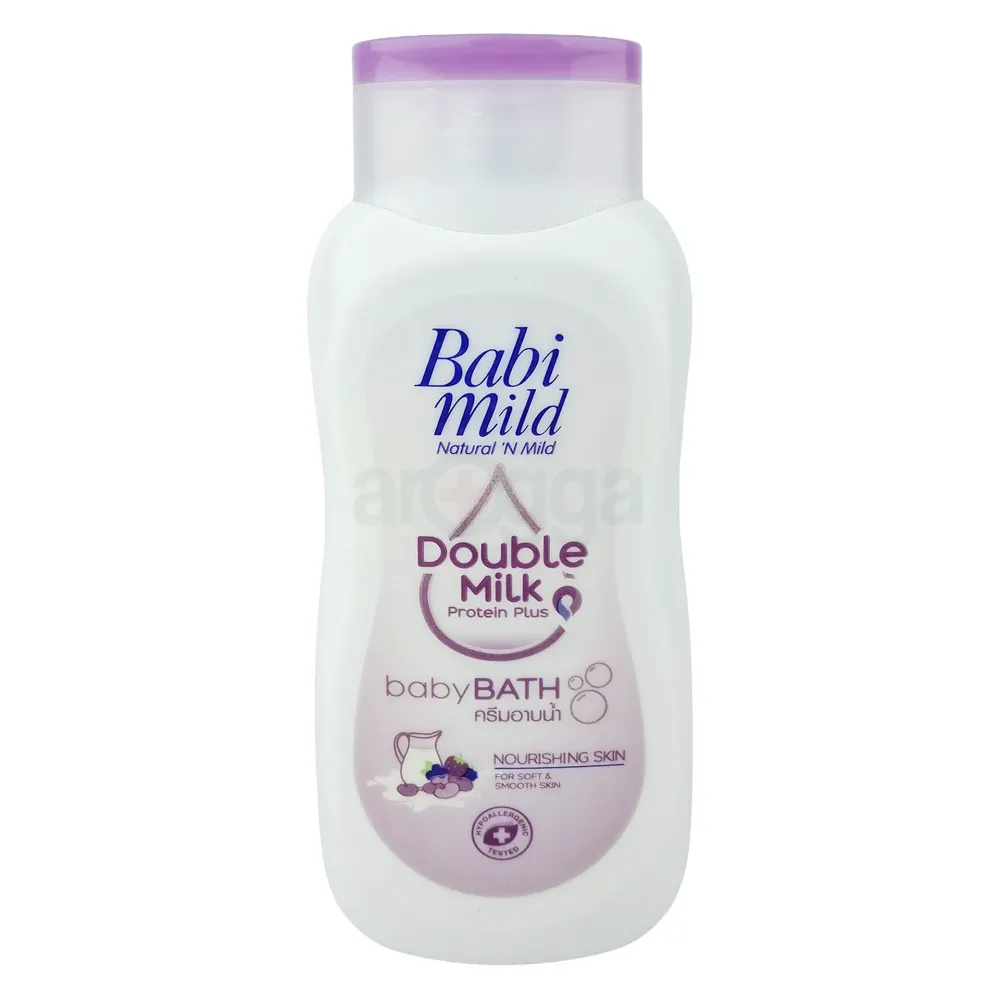 Babi Mild Double Milk Protein Plus Baby Bath - 180ml  