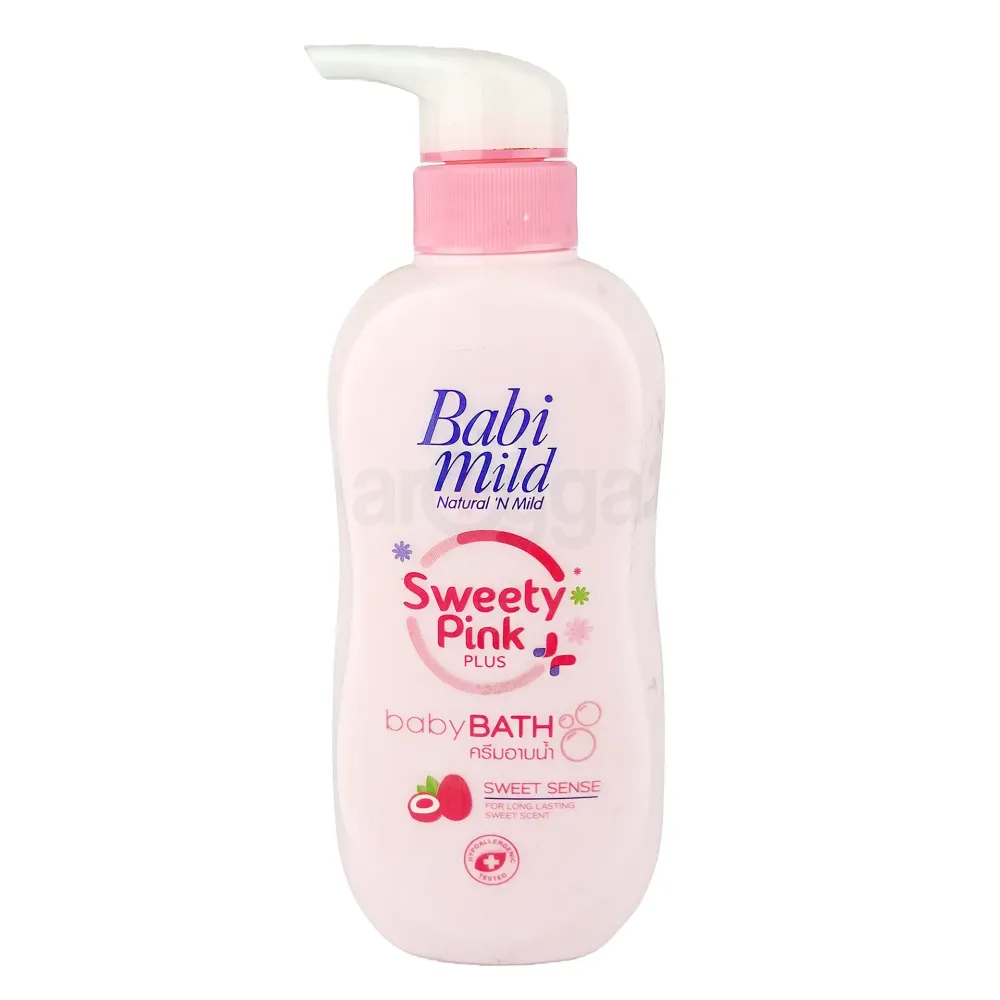 Babi Mild Sweety Pink Baby Bath 500ml  