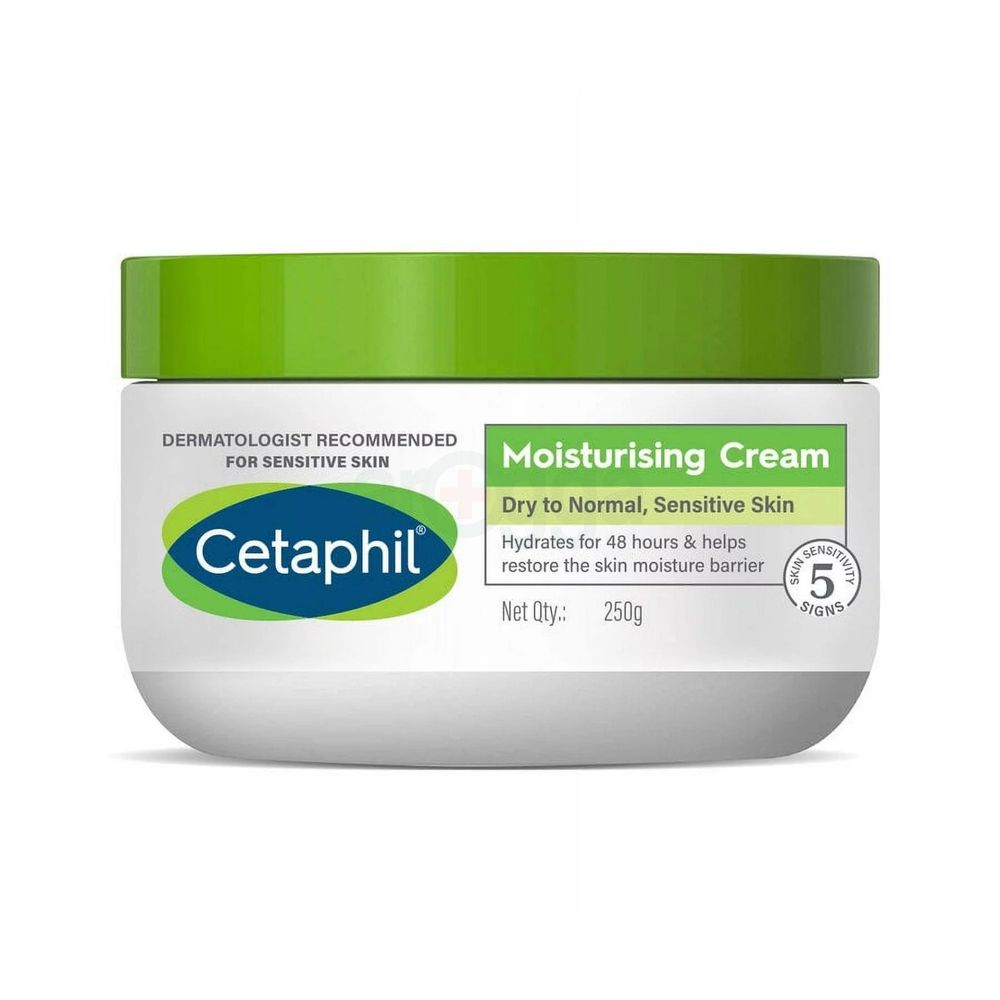 Cetaphil Moisturising Cream for Dry to Normal, Sensitive Skin 250gm  