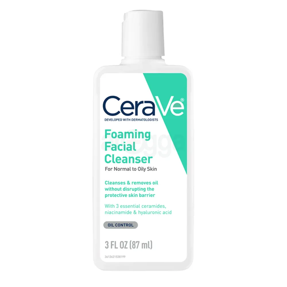 Cerave Foaming Facial Cleanser for Normal To Oily Skin  