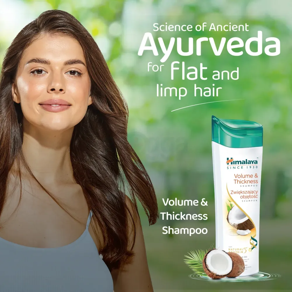 Himalaya Volume & Thickness Shampoo with Natural Protein 5  