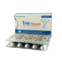 Trio 25 mcg+100 mcg+62.5 mcg Inhalation Capsule