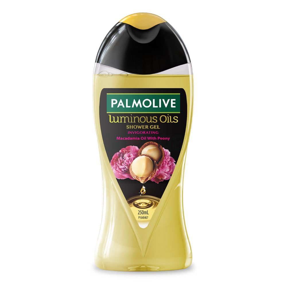 Palmolive Lominous Invigorating Macadamia Oil With Peony Shower Gel 250ml  