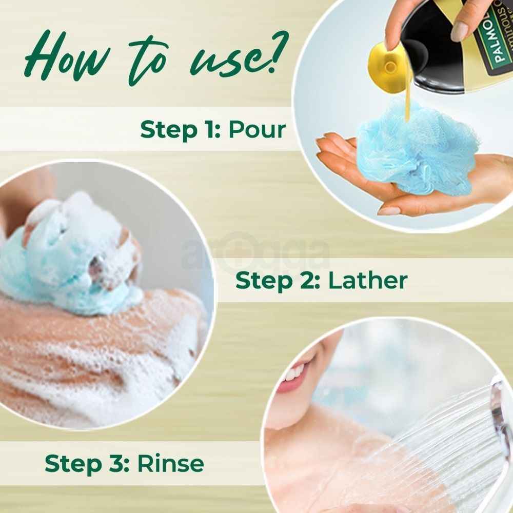 Palmolive Lominous Invigorating Macadamia Oil With Peony Shower Gel 250ml  