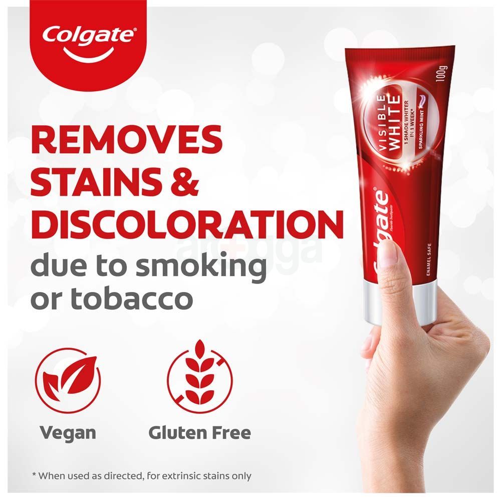 Colgate Visible White Toothpaste 200g  