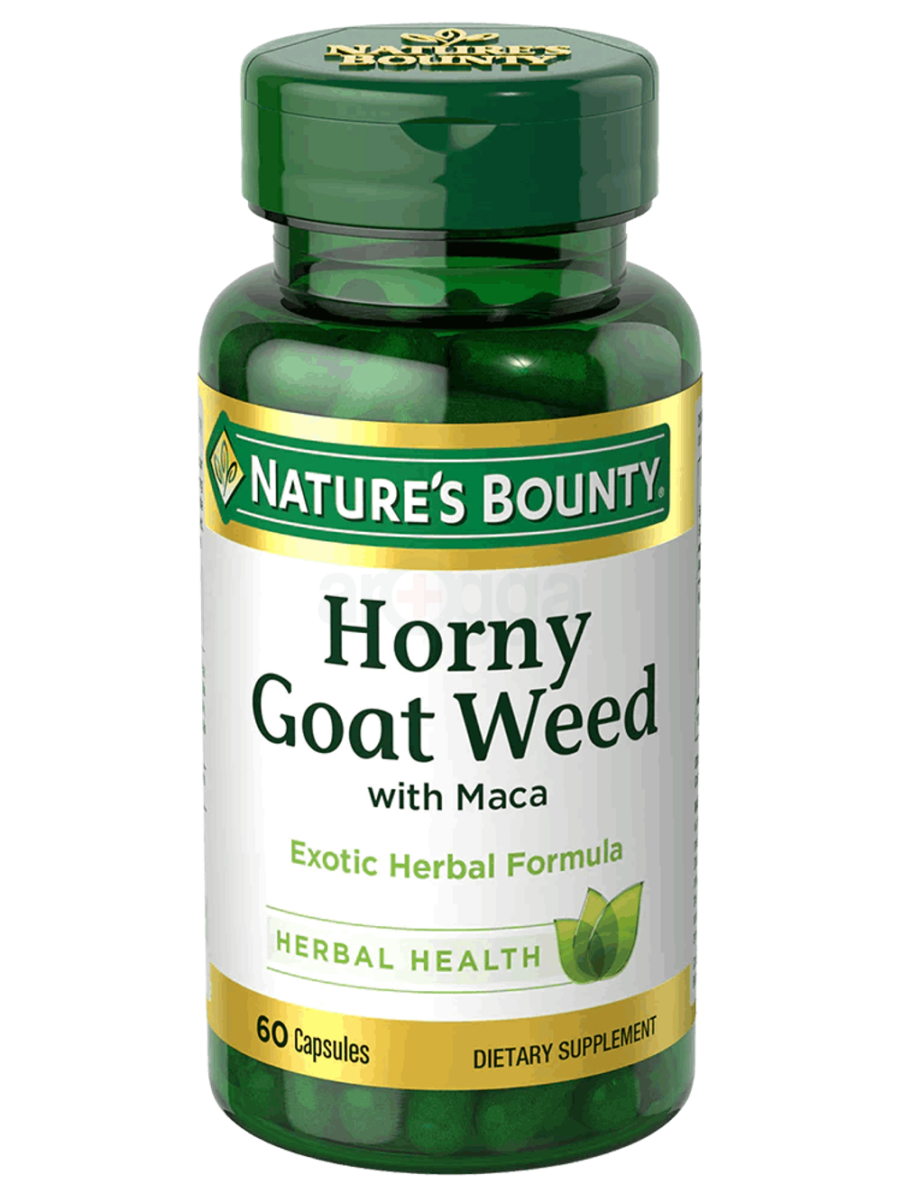 Nature'S Bounty Horny Goat Weed With Maca - 60 Capsules  