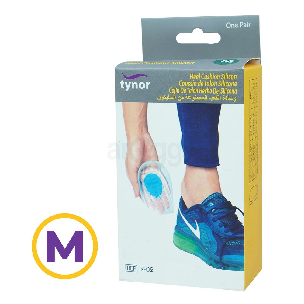 Heel Cushion Silicon Tynor M (K-02)  