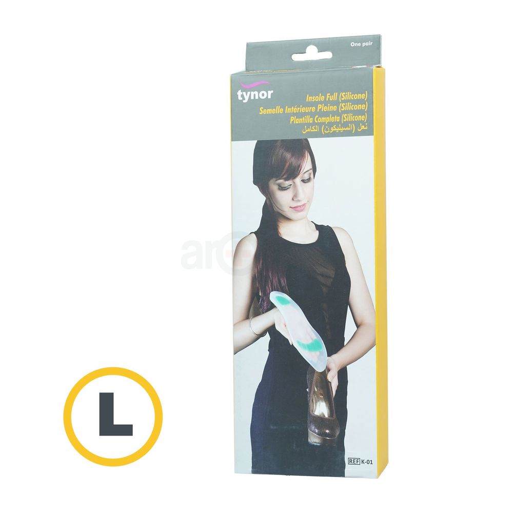 Insole Full Silicone Tynor L (K-01)  