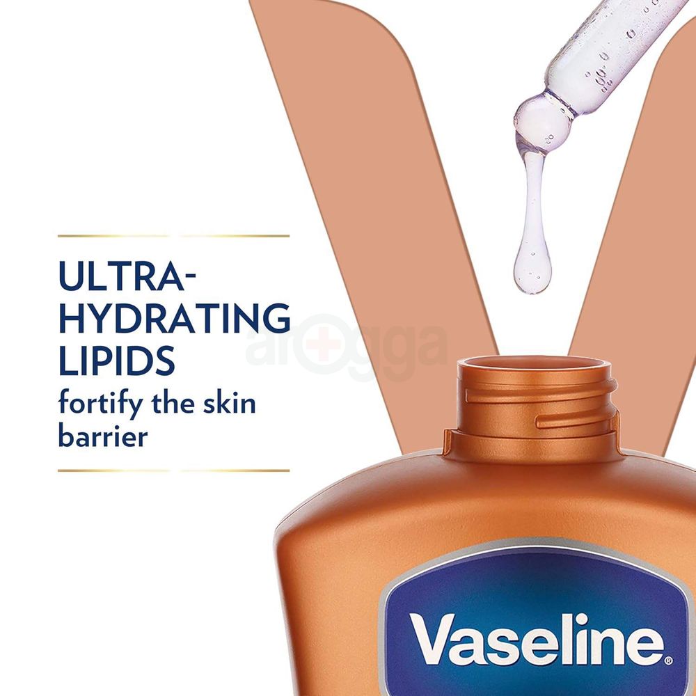Vaseline Intensive Care Cocoa Radiant Body Lotion with Pure Cocoa Butter  