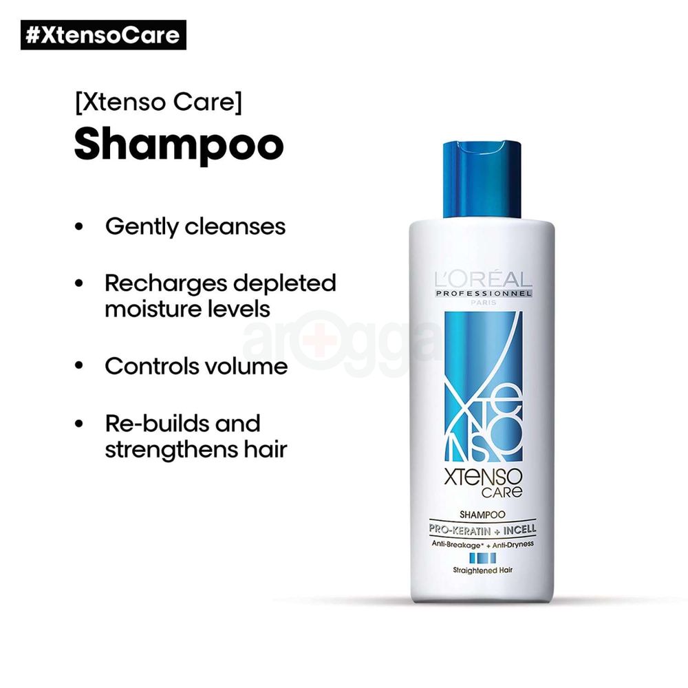 Loreal Paris Professionnel X-Tenso Shampoo for Straightened Hair 250ml  