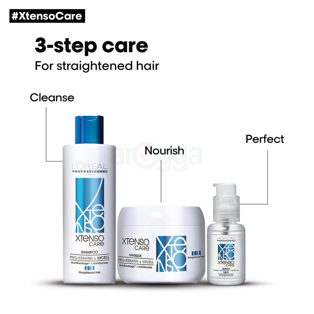 Loreal Paris Professionnel X-Tenso Shampoo for Straightened Hair 250ml  