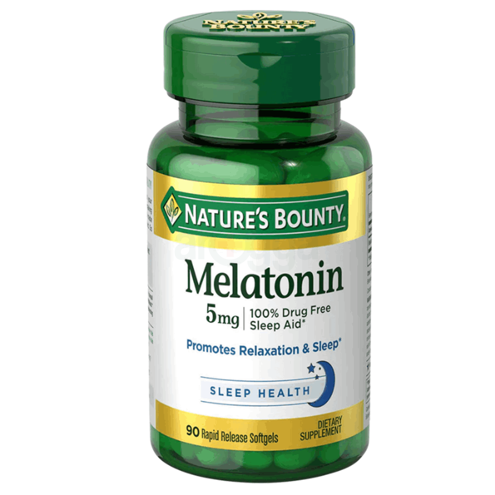 Nature’s Bounty Melatonin 5 mg 90 Softgels  