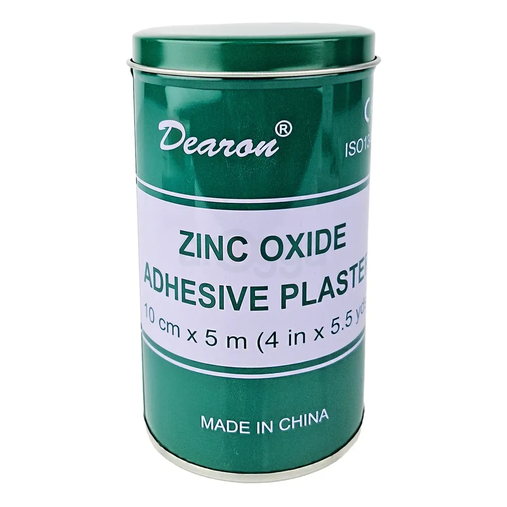 Dearon Zinc Oxide Adhesive Plaster (4 In *5.5 Yds) 10cm * 5m (Hualian)  
