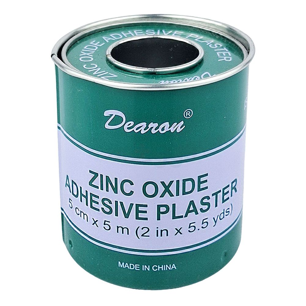 Dearon Zinc Oxide Adhesive Plaster (2 In *5.5 Yds) 5cm * 5m (Hualian)  