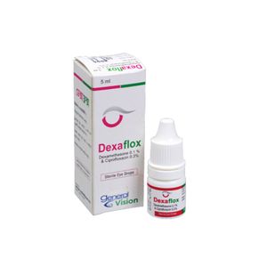 Dexaflox 0.3%+0.1% Eye/Ear Drops