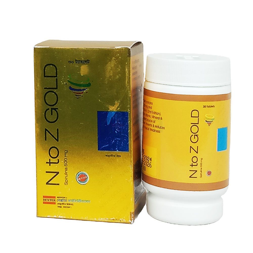 N To Z Gold 500 (30) 500mg tablet