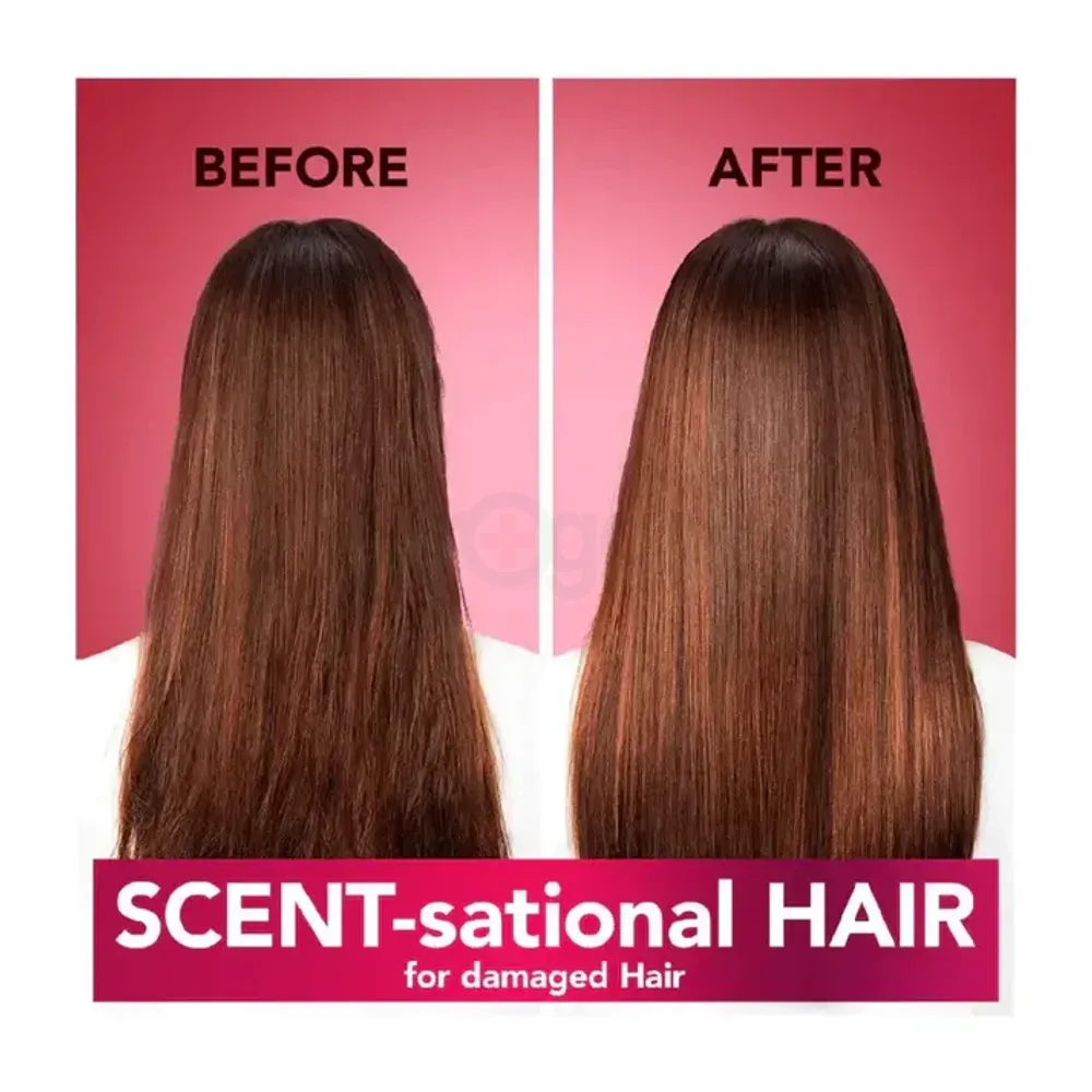 Herbal Essences Love Me Longer Shampoo Infused with Pomegranate Essences and Red Berries Scent for Damaged Hair 400ml  