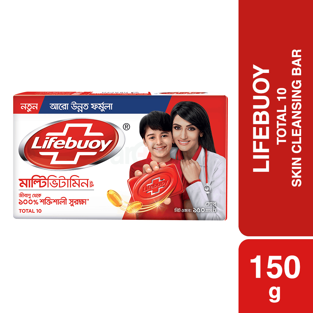 Buy 1 Lifebuoy Soap Bar Total 10 150gm Get 4 pcs Lifebuoy Shampoo Natural Strong with Aloe Vera 5ml Mini Pack Free  