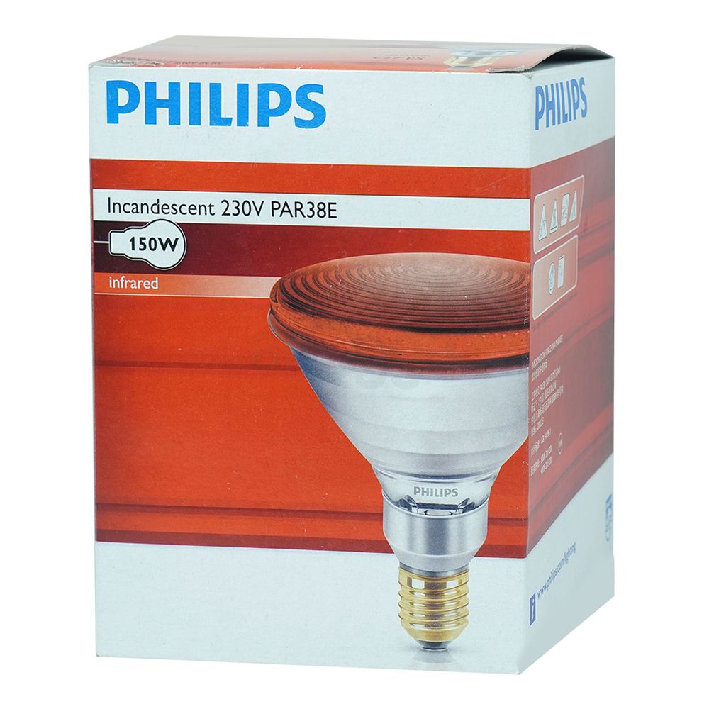 Philips Infrared Lamp IR 150w Bulb  