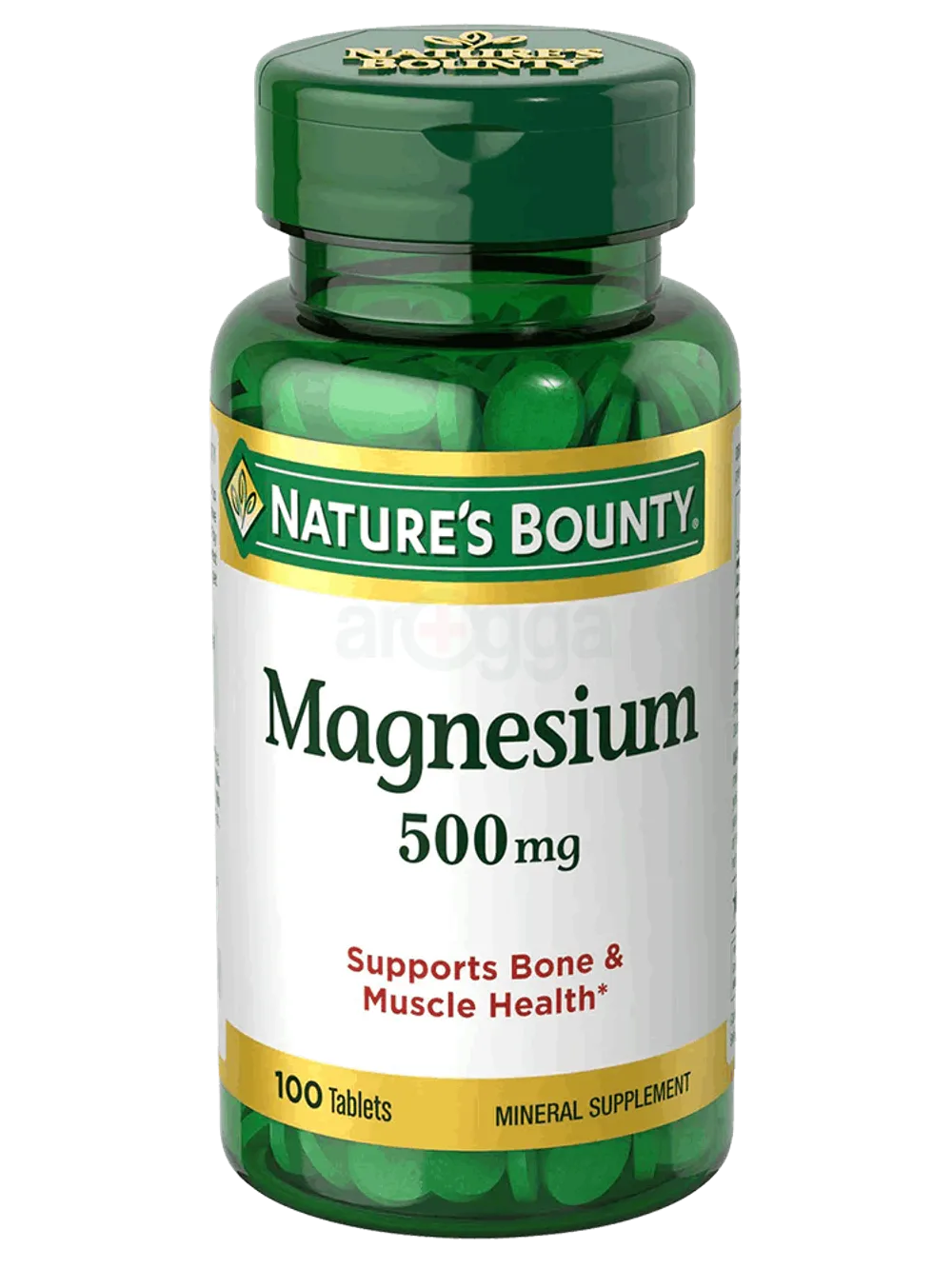 Nature's Bounty Magnesium 500mg 100 Tablets  