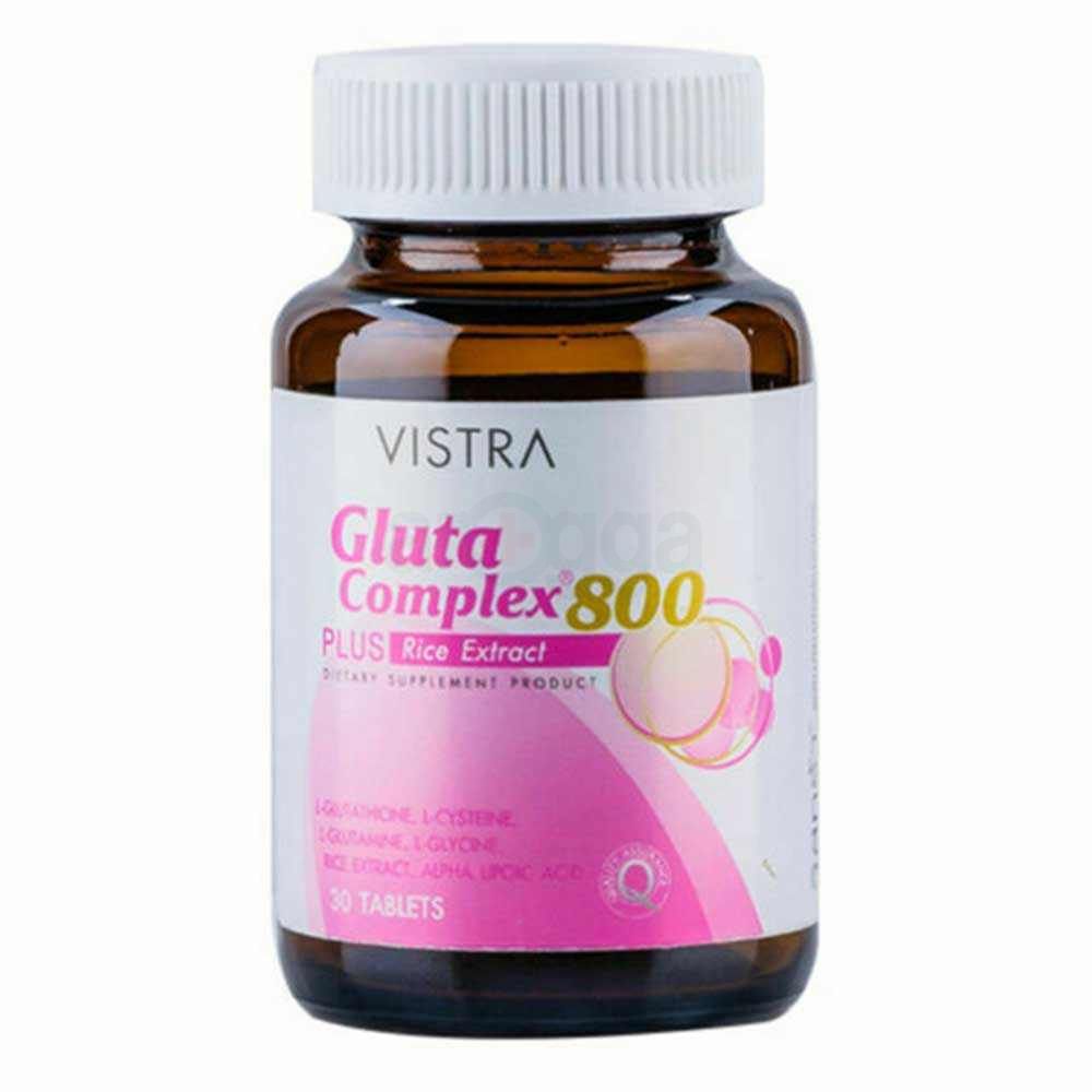 Vistra Gluta Complex 800mg Plus 30 Tablets  Tablet