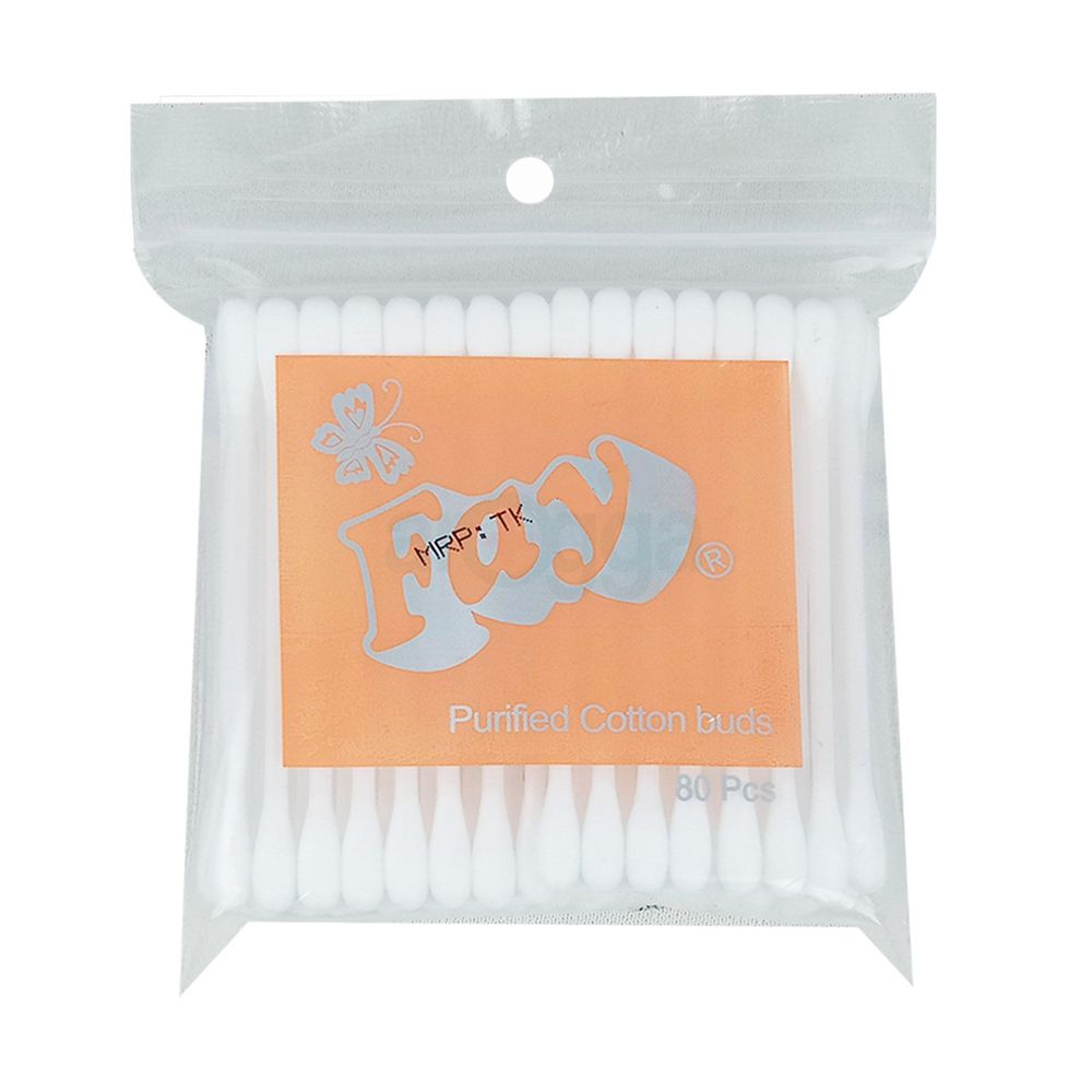 Fay Purified Cotton Buds 80 Pcs  