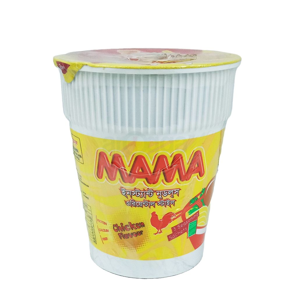Mama Oriental Style Instant Cup Noodles Chicken Flavour 62gm  