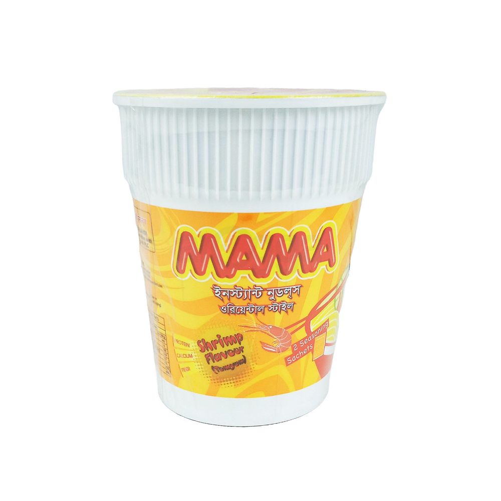 Mama Oriental Style Instant Cup Noodles Shrimp Flavour 62gm  