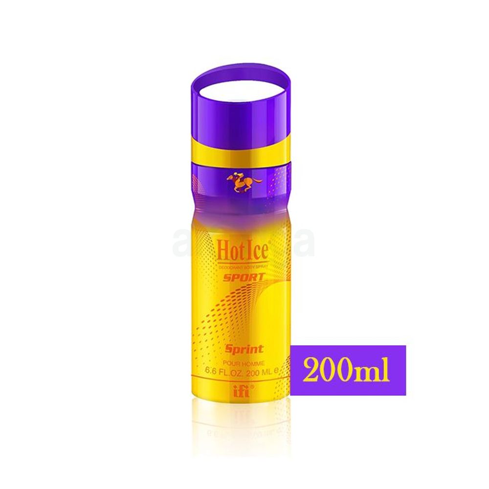 Hot Ice Deodorant Body Spray Sport Sprint For Men  