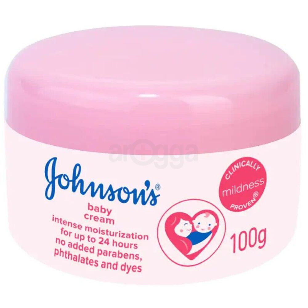 Johnson's Baby Cream Intense Moisturization for 24 Hours (Made in Thailand) 100g  